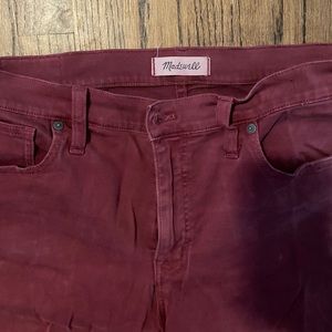 Madewell High Wasted pants